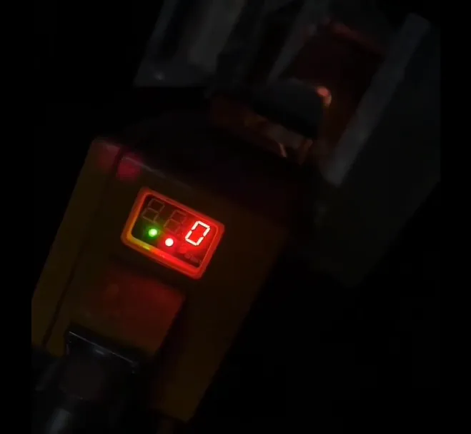 To locate the position of steel billets in the heating furnace